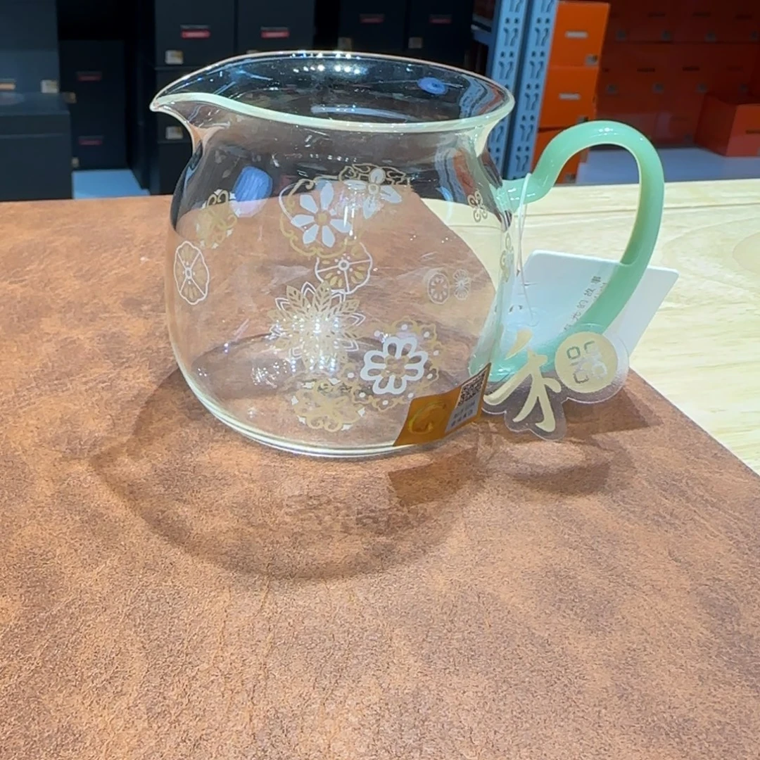 禾器美满公道杯皮球花浅玉色