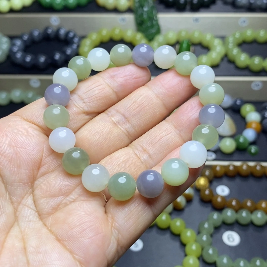 和田玉未镶嵌手串