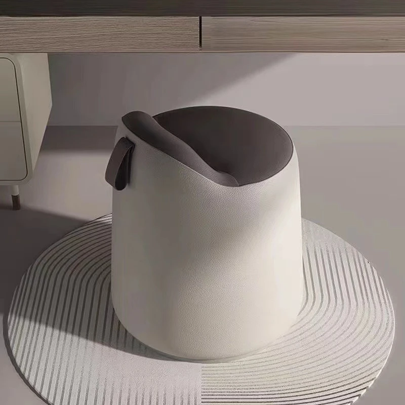 现代轻奢家用卧室旋转化妆凳女生梳妆凳简约梳妆台凳子电脑椅圆凳