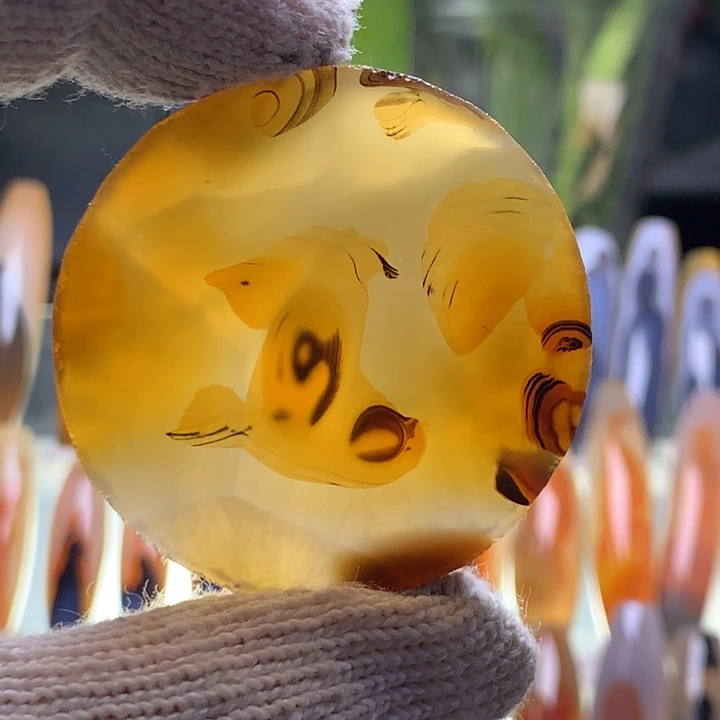 未镶嵌玛瑙/玉髓珠宝半成品209