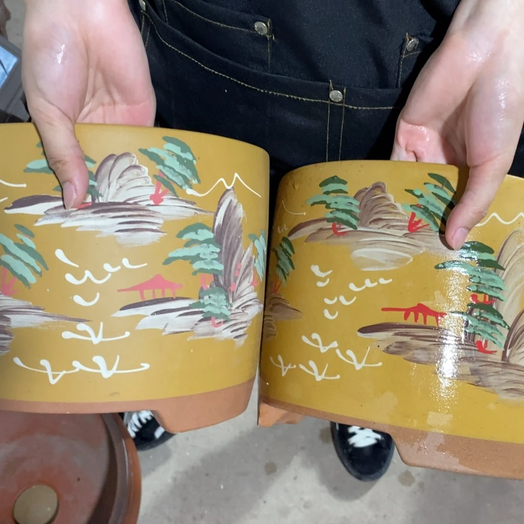 紫砂花盆口径口径17 14