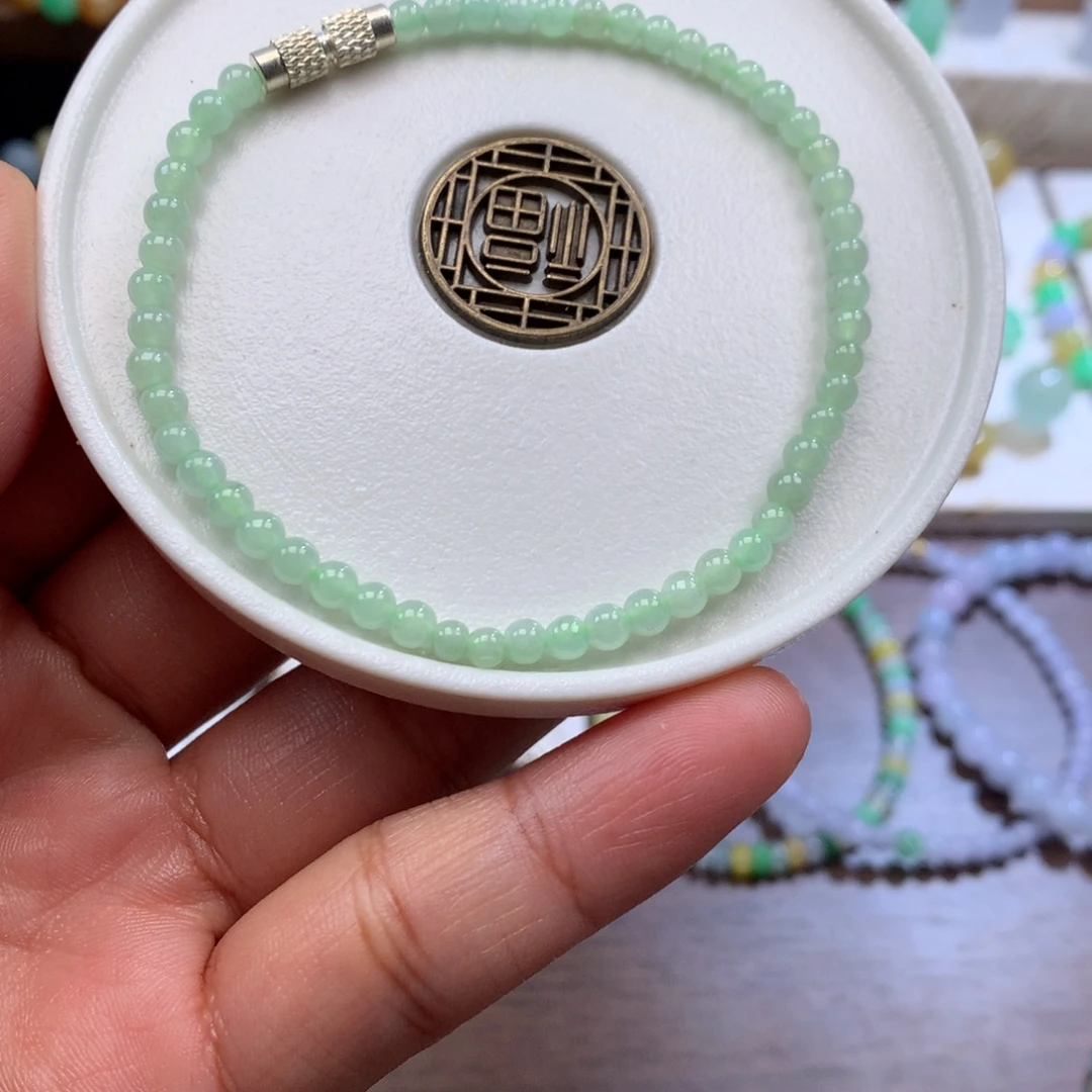 翡翠散珠翡翠珠串