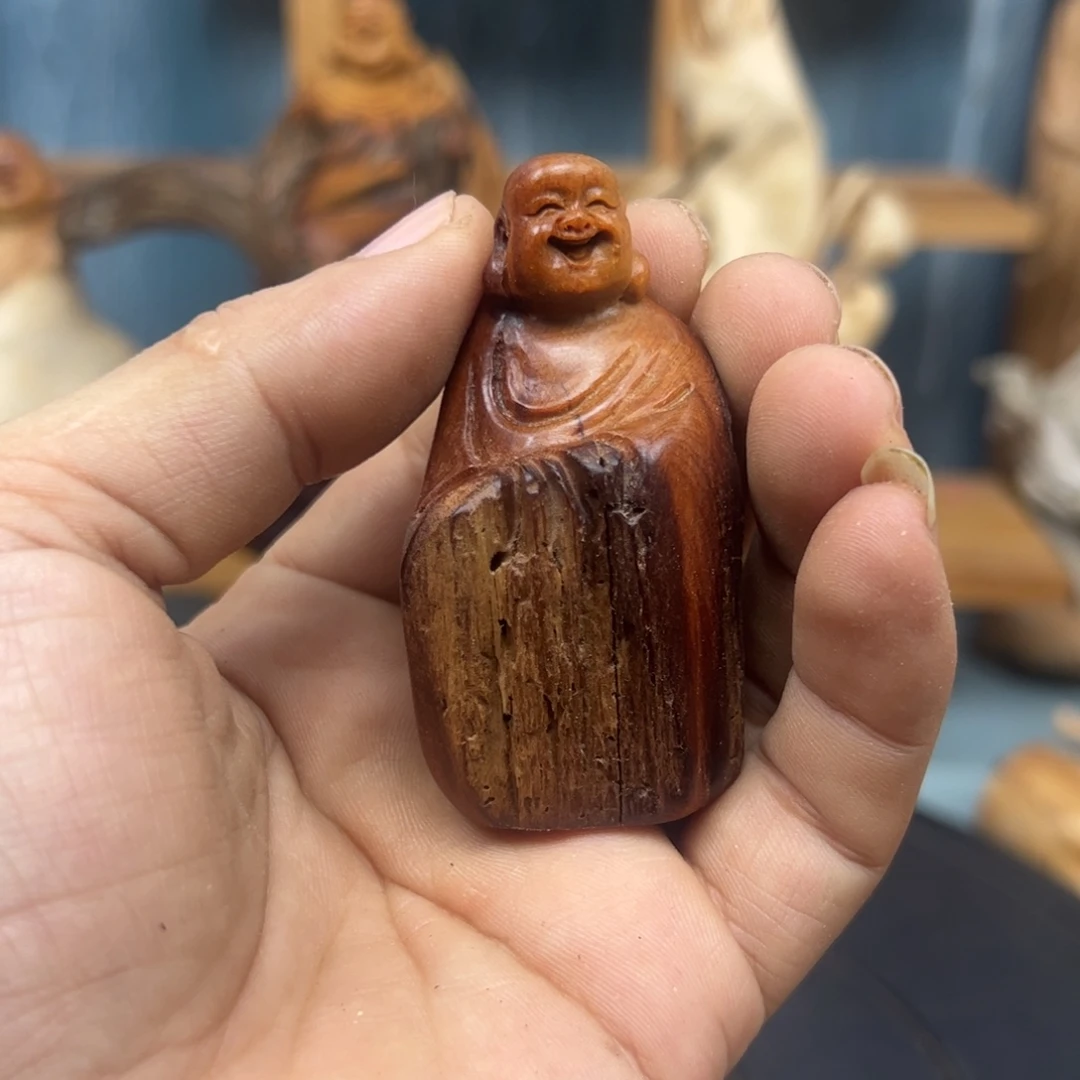 木阳*崖柏木摆件手把件