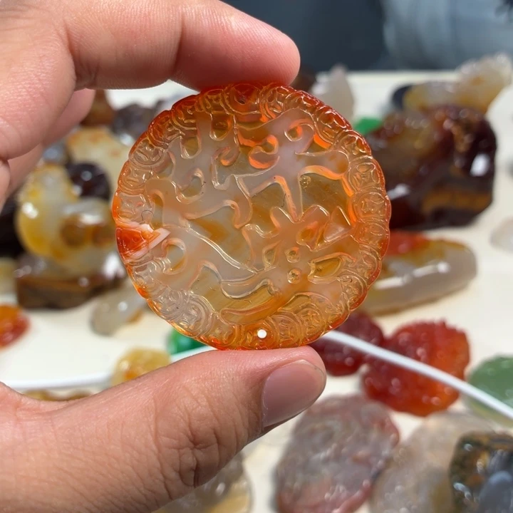 未镶嵌吊坠(不含链)玛瑙/玉髓