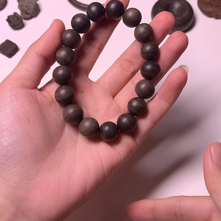 檀香木手串/手链檀香阴沉1.2/17