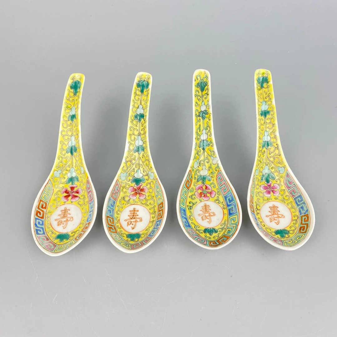 晚清大清光绪年福禄万寿汤勺【古董拍卖】PY25QWH0218034