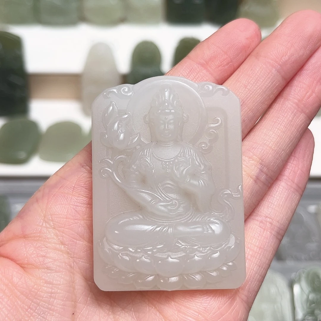 和田玉颈饰未镶嵌R****t