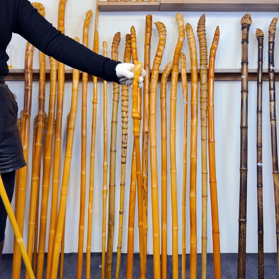 雲*1751玉竹杖登山杖手持拐棍