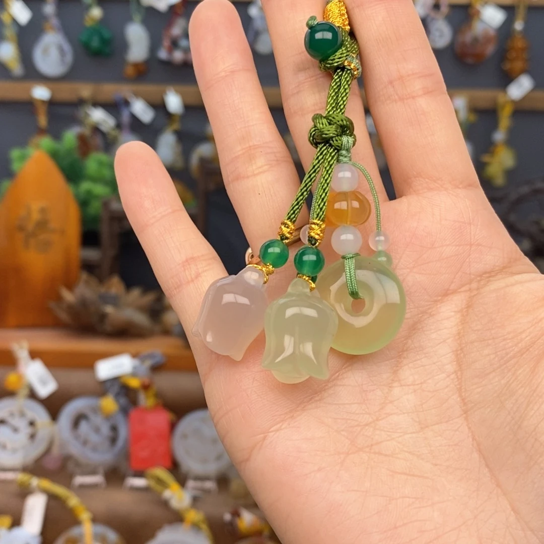 玛瑙/玉髓车挂未镶嵌666666
