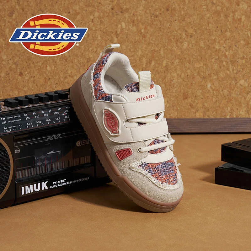 Dickies儿童鞋板鞋2025秋季新款休闲鞋男童女童时尚百搭潮流透气