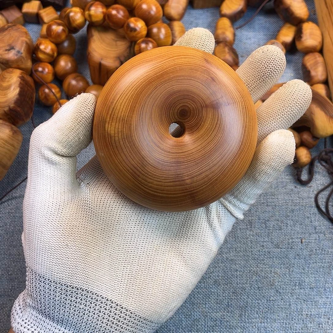 把件柏木（崖柏）甜甜圈