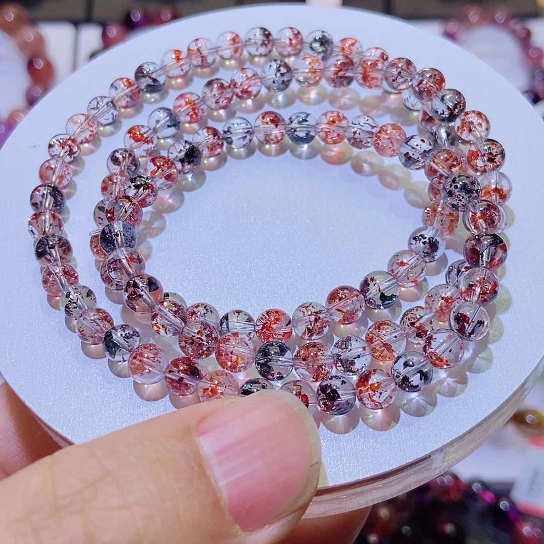 未镶嵌手链水晶彼岸花多圈5.8