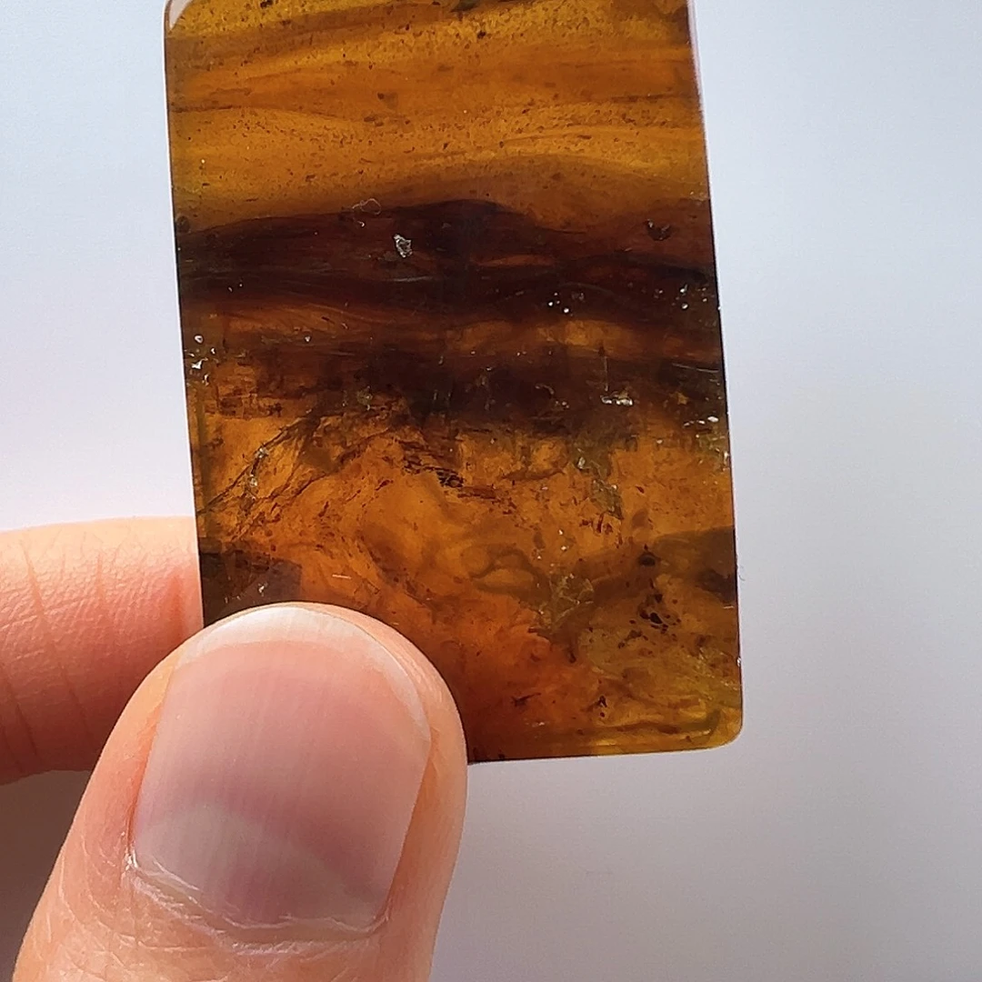 琥珀裸石未镶嵌人****真