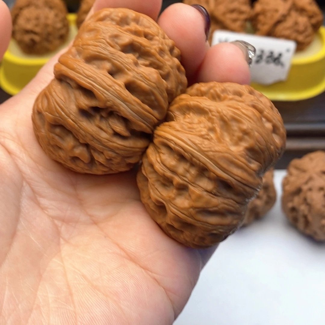 文玩核桃把件46尺平谷元宝