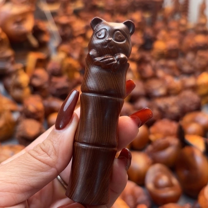 柏木（崖柏）思*达太行崖柏手把件