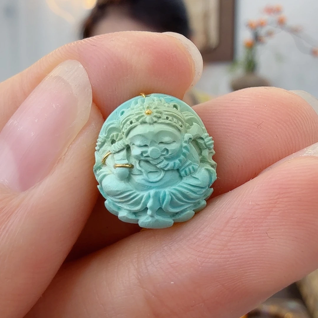 绿松石未镶嵌珠宝半成品