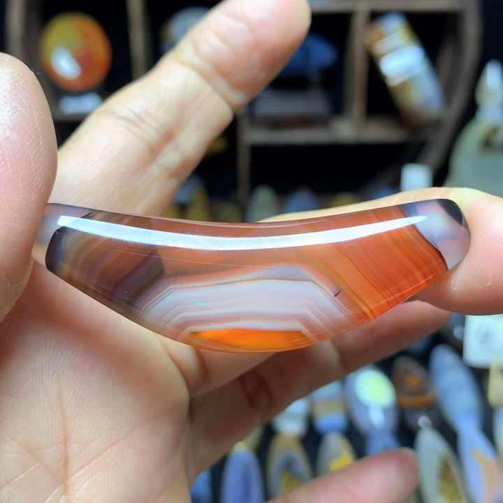 未镶嵌颈饰玛瑙/玉髓小*孩