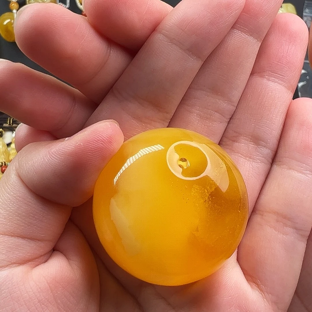 未镶嵌颈饰蜜蜡蜜蜡