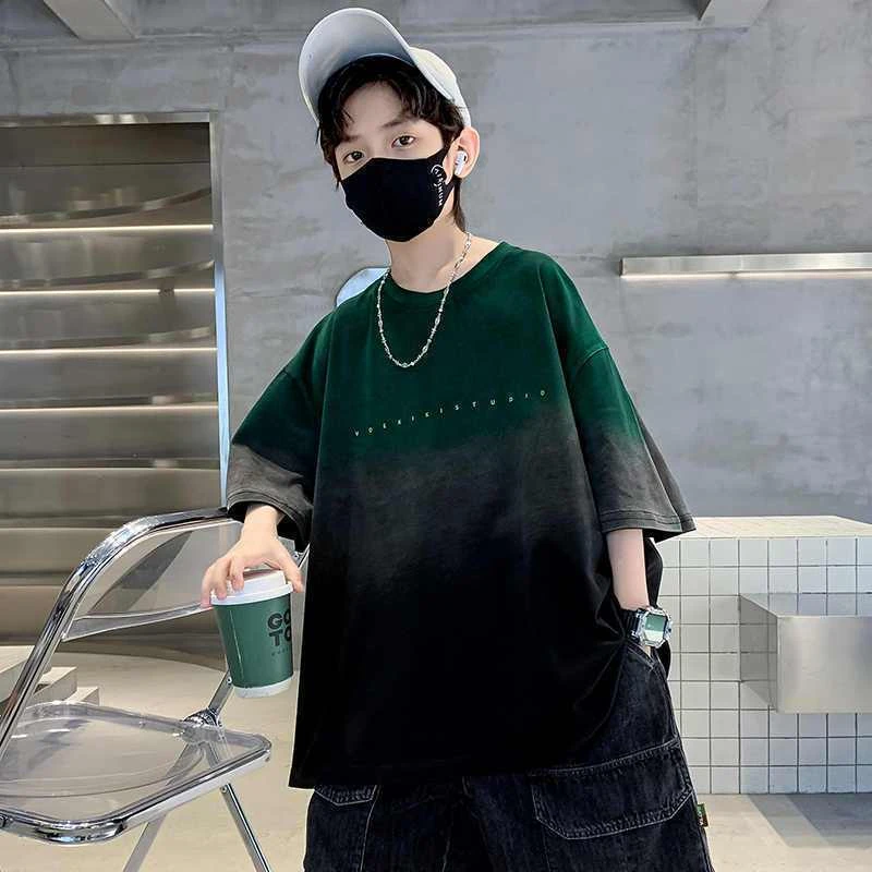 贝尔熊男童短袖t恤2025新款儿童夏装衣服男孩纯棉宝宝上衣童装