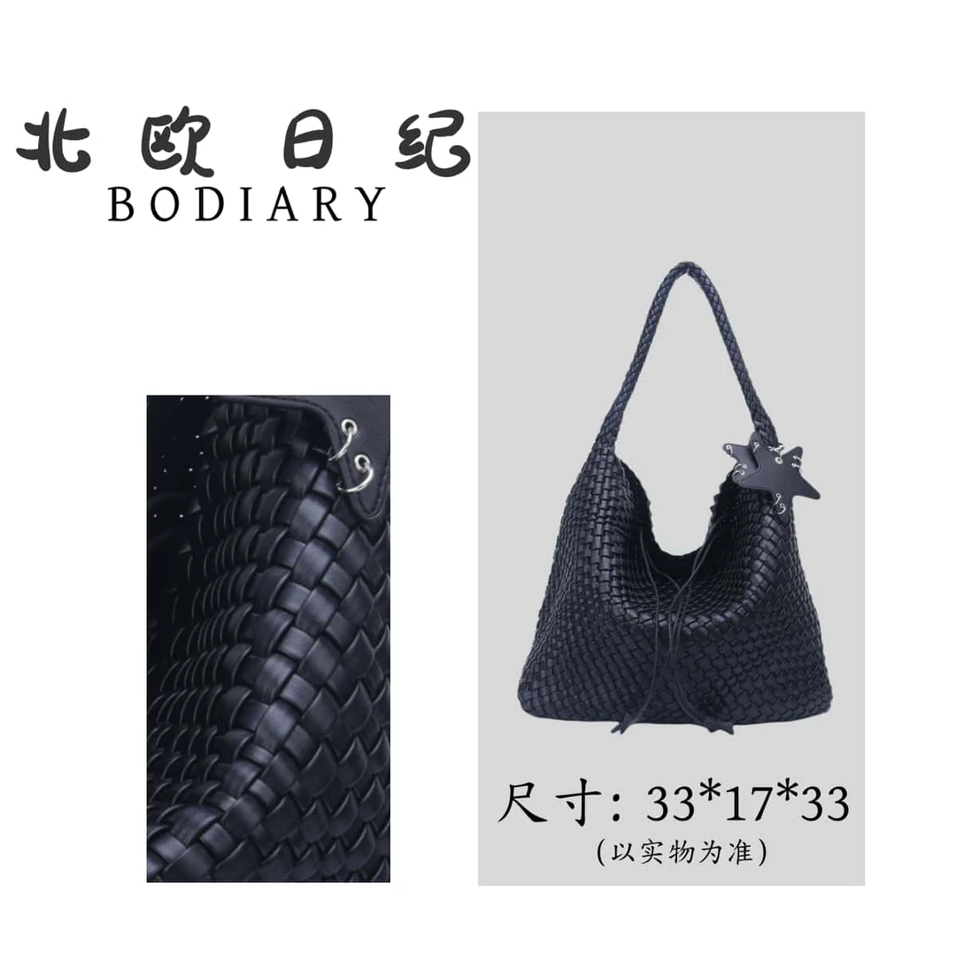 北欧日纪2695 时尚休闲经典手提腋下包包 33*17*33