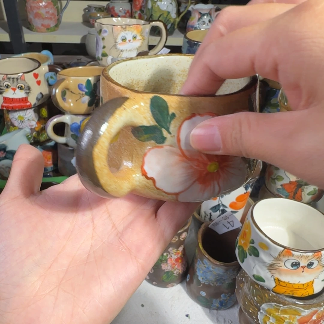 景德镇手工陶瓷釉下彩紫砂正品46