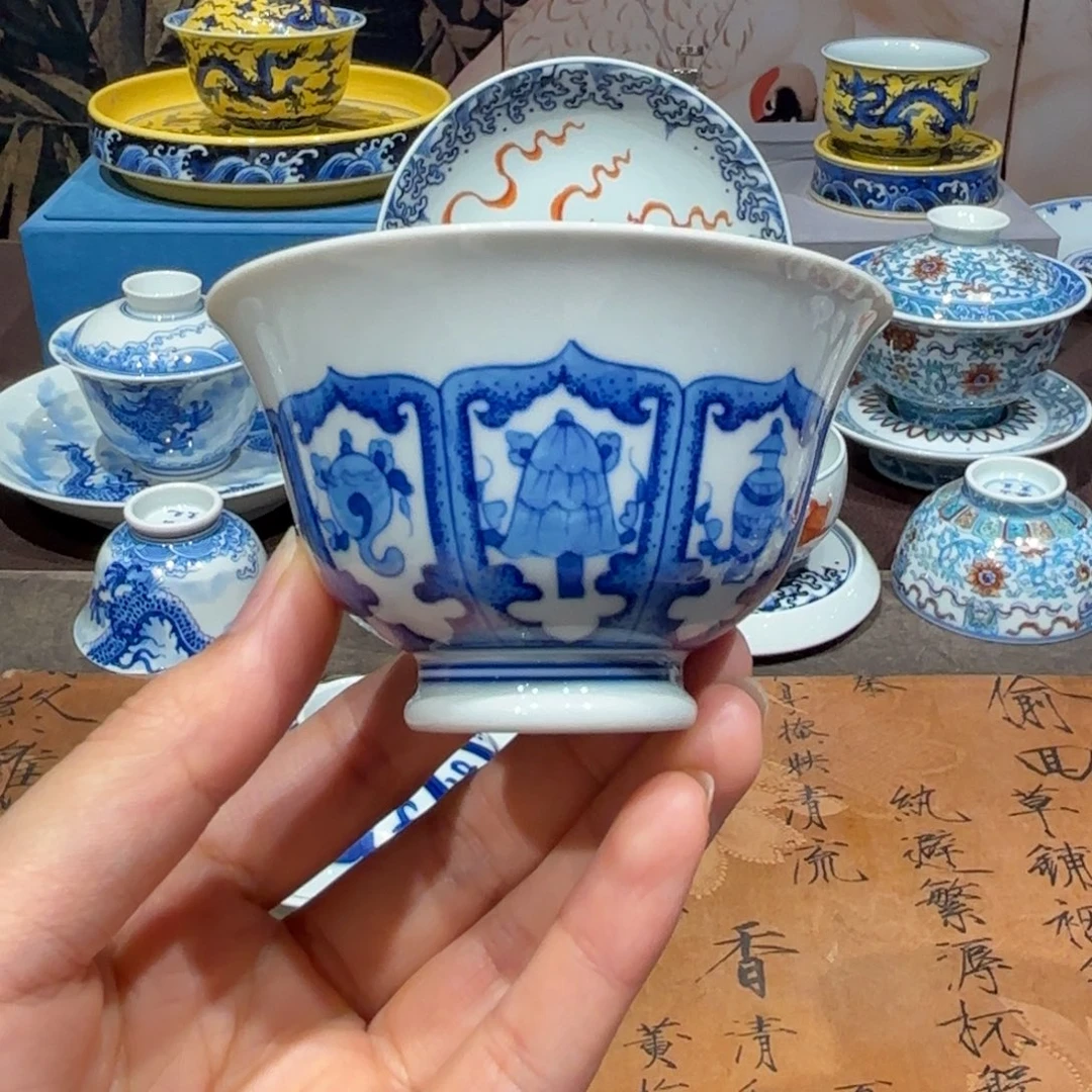 手工手绘陶瓷茶具