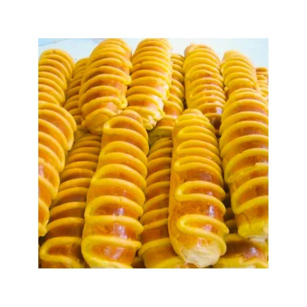 爆浆奶油毛毛虫面包酬恩奶酪夹心早餐怀旧毛毛虫手撕面包棒网红