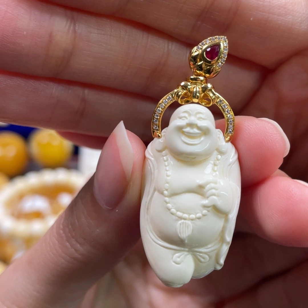 琥珀未镶嵌裸石琥珀蜜蜡