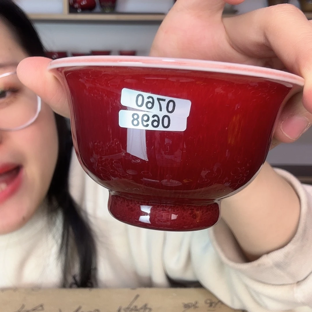 杯景德镇郎红陶瓷