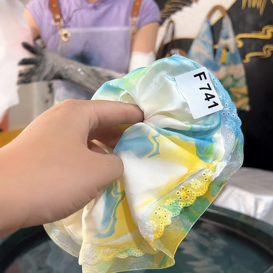 奶**洪741蕾丝发圈手作