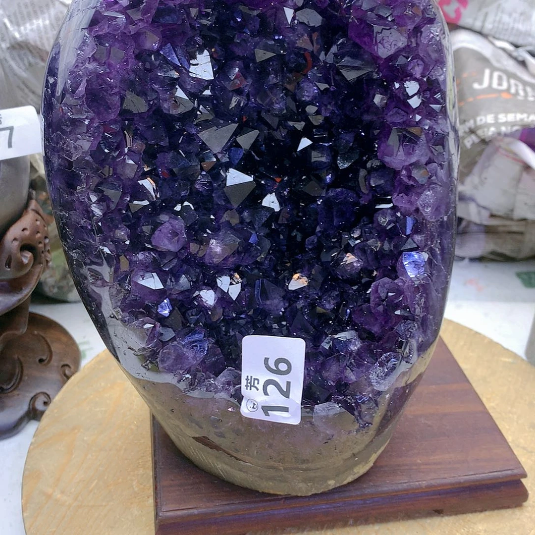 紫晶大型摆件（非配饰）未镶嵌