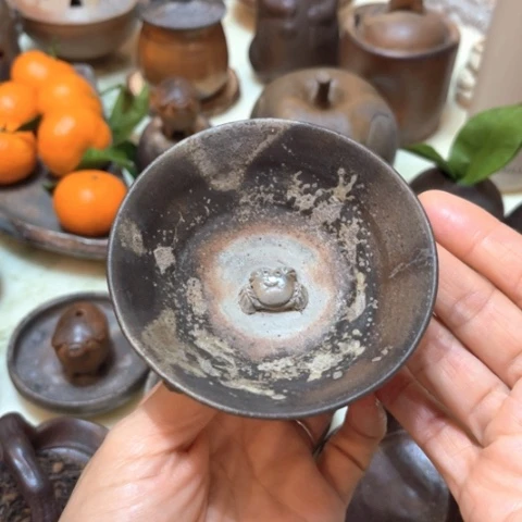 已*置备前烧杯子杯子一个一个