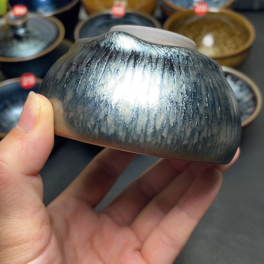 顺***。茶盏872建窑建盏茶盏