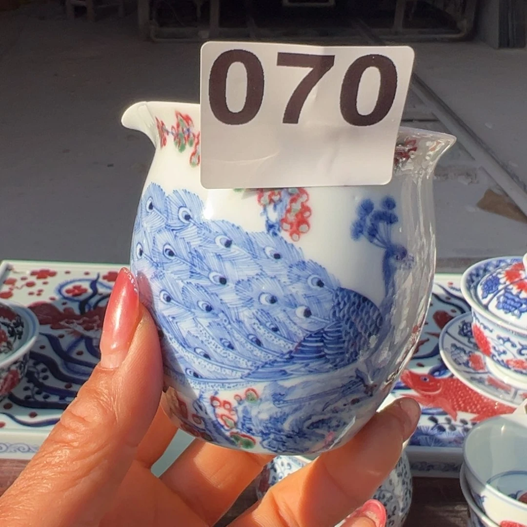 杯阿***毯青花釉里红原矿