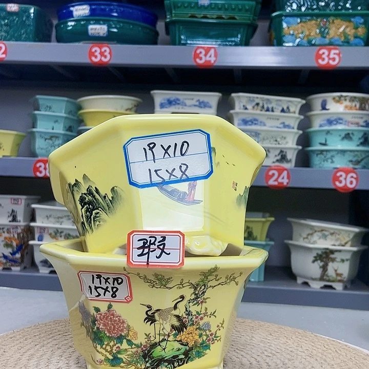 紫砂花瓶紫砂花盆