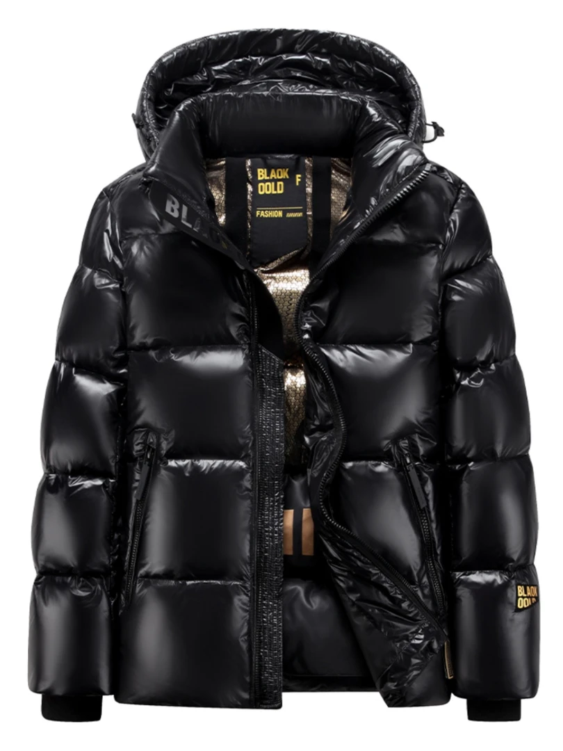 冠欧奥斯 羽绒服男士冬季超厚连帽极寒服零下40短款东北保暖外套