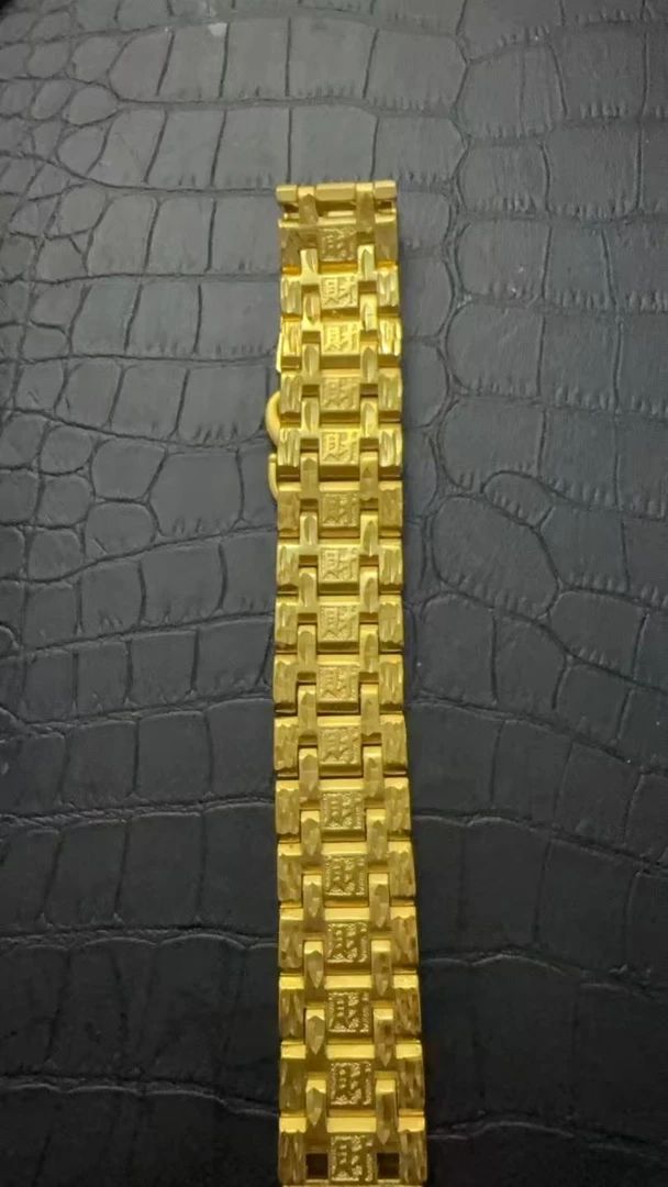 手链 D212【私人定制】时尚百搭财字手牌