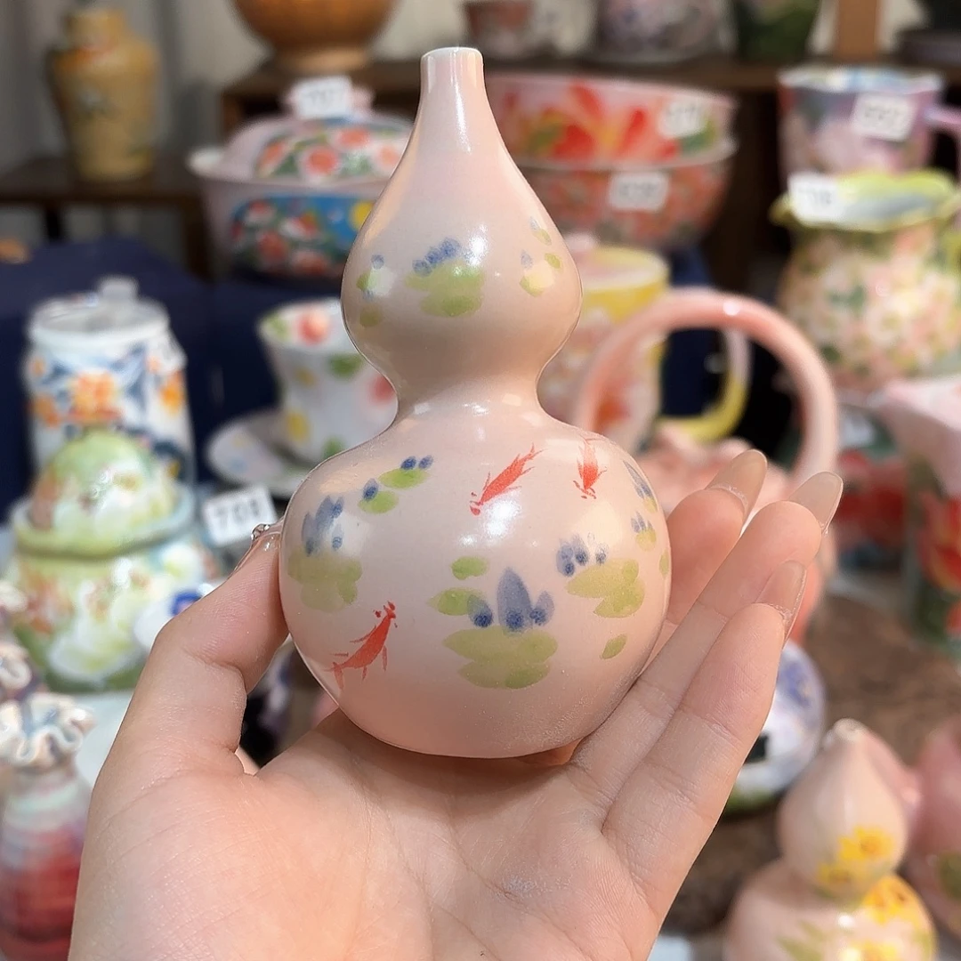 景德镇手绘高温釉下彩陶瓷茶具