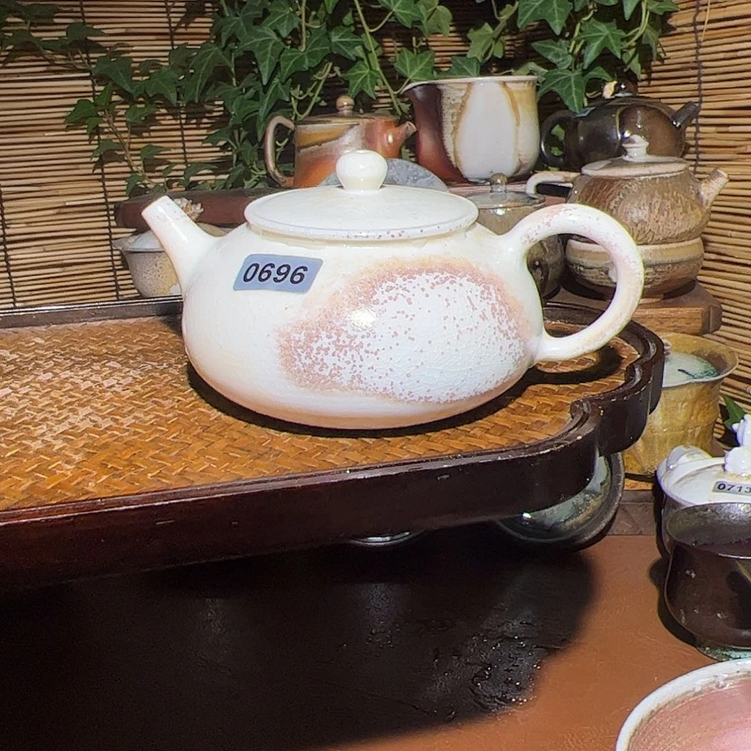 花***造囍茶精品柴烧茶具/摆件AAAA 696