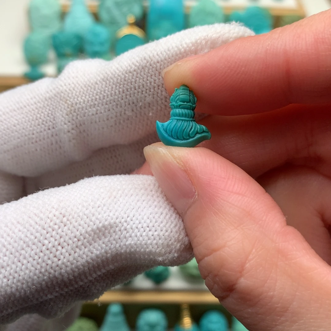 绿松石未镶嵌配饰