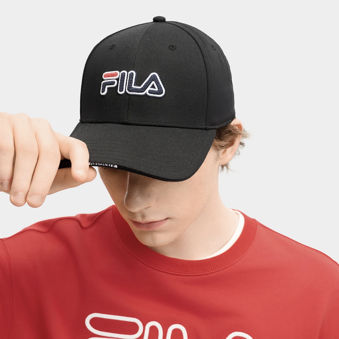 Fila/斐乐【棒球帽】新款情侣时尚户外百搭刺绣休闲帽F13U519231F