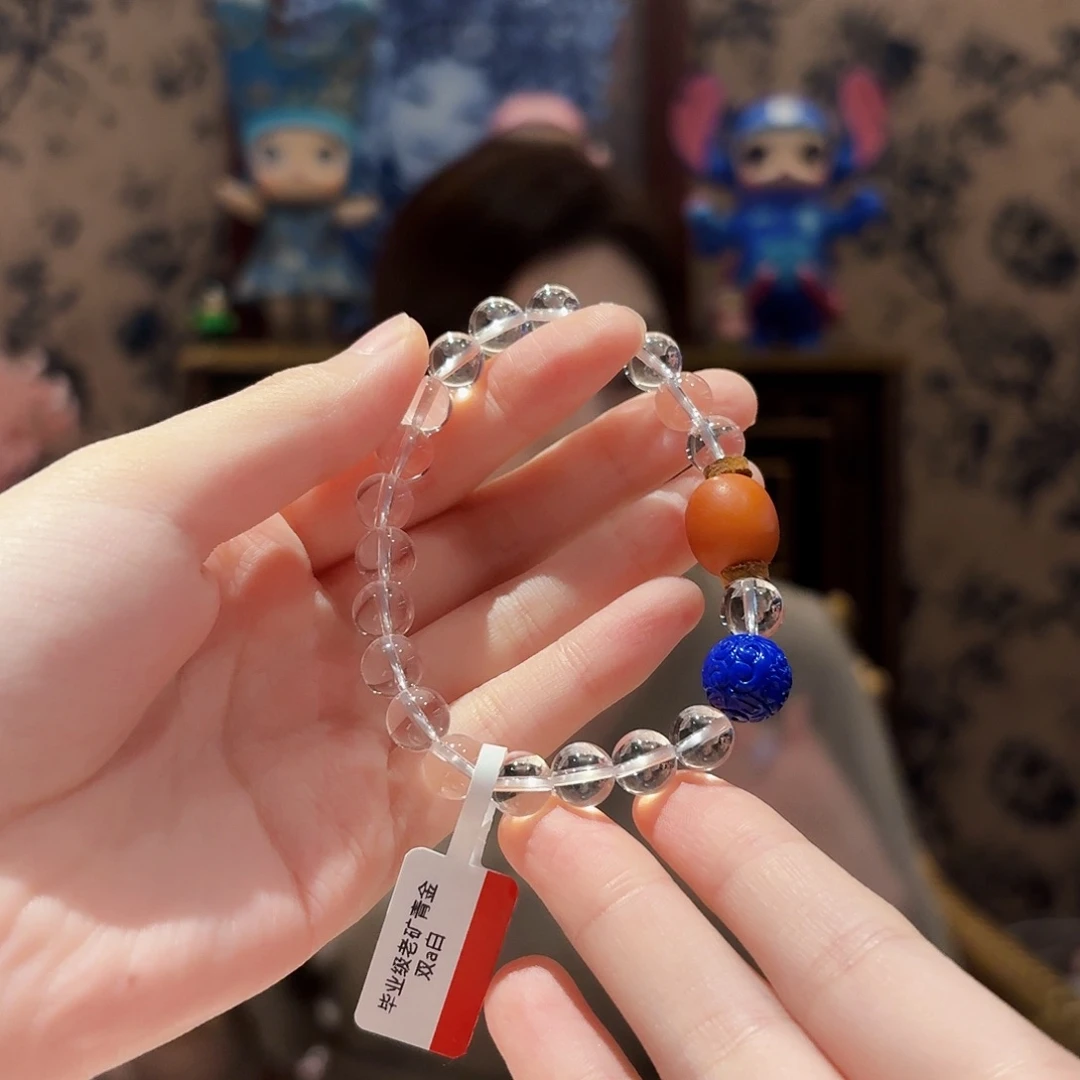 水晶手链未镶嵌多样性发其一