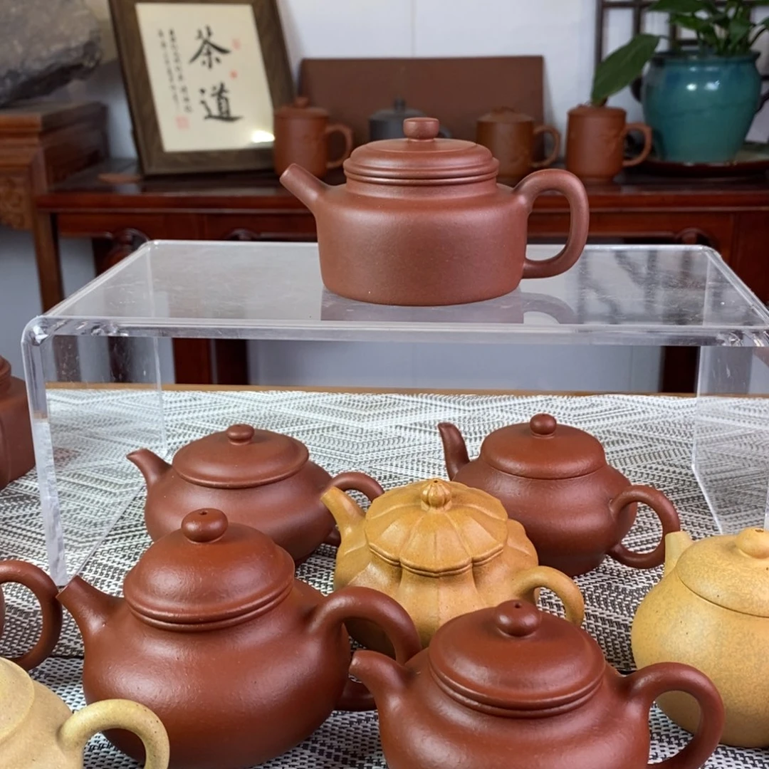 紫砂茶壶底槽青德钟壶零添加180cc