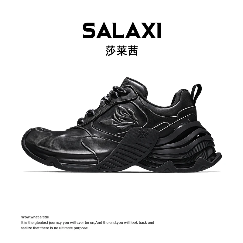 SALAXI/莎莱茜 2025冬季新品欧货做旧擦色老爹鞋男女款休闲运动鞋