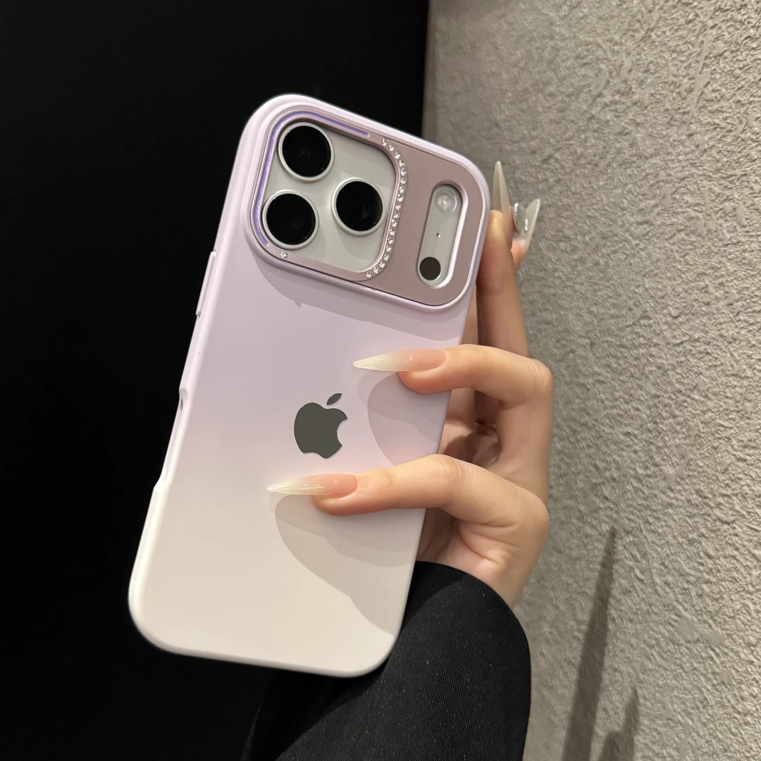 高级晕染渐变适用苹果17promax手机壳时尚iPhone16简约15个性14女