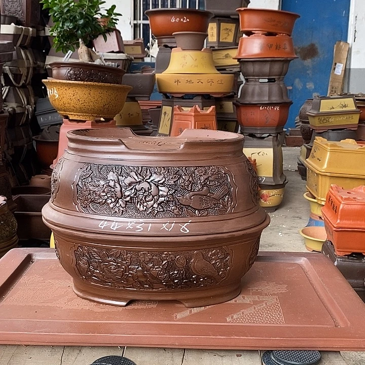 花盆紫砂紫砂花盆