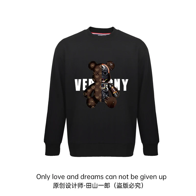 VERSIGNY Space bear sweater 加厚巴黎绒卡通太空熊卫衣 JYT318H