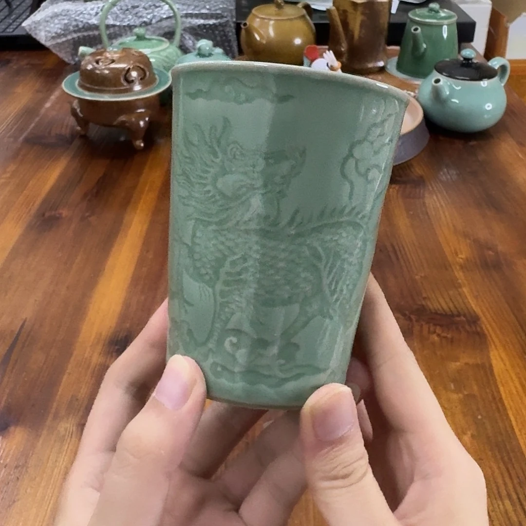 小仲青瓷茶器微瑕8825
