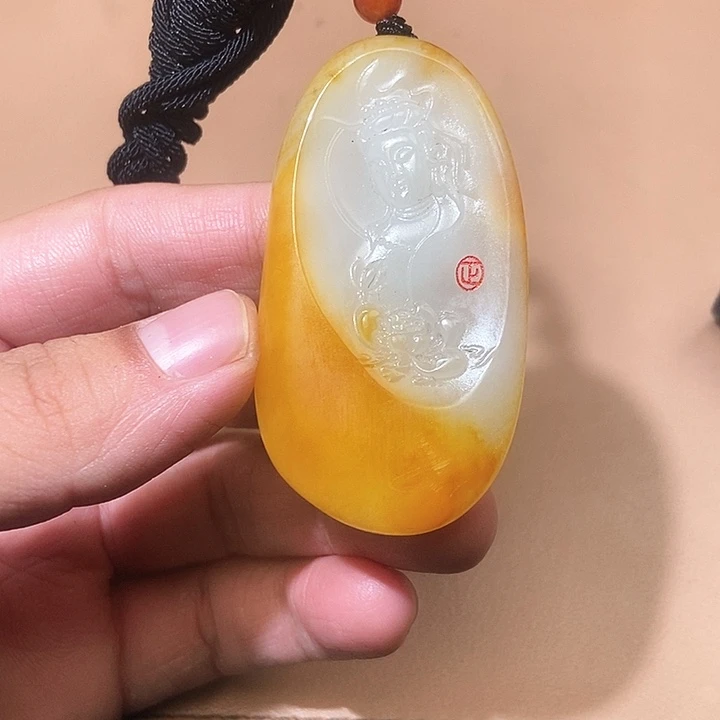 和田玉颈饰未镶嵌HX