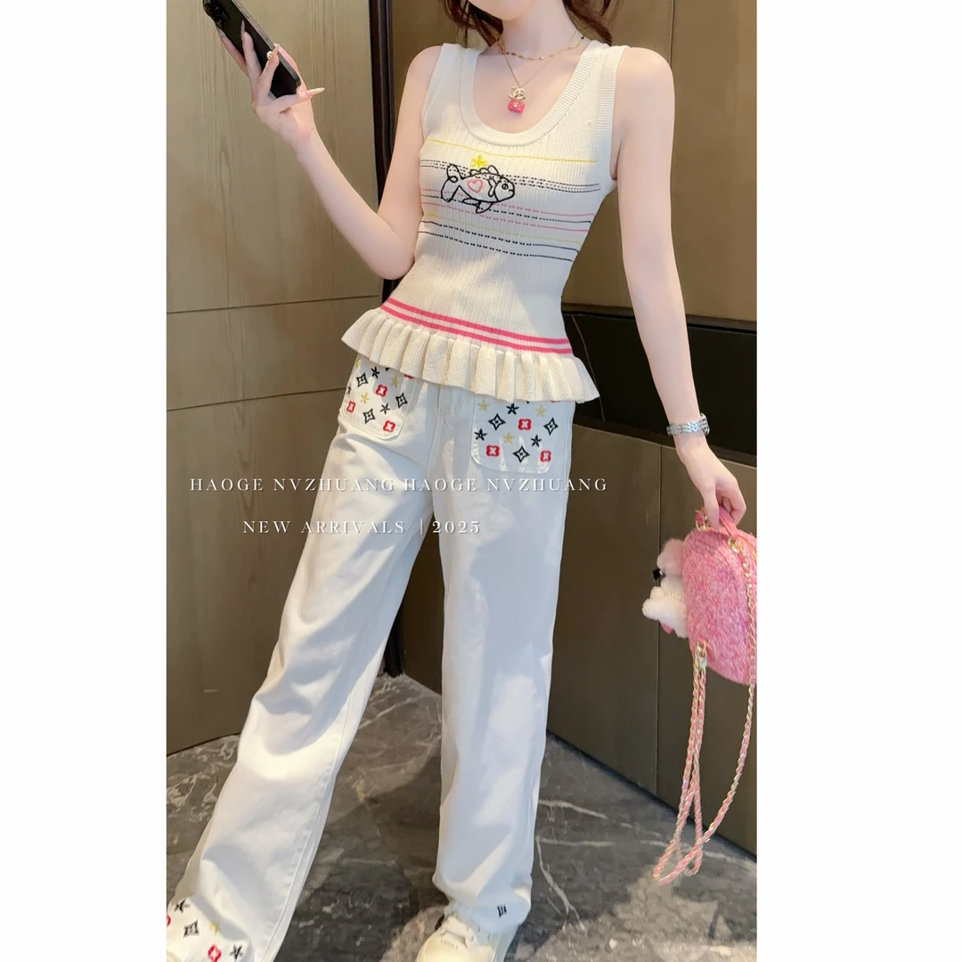浩哥严选●比弗利名媛C5NZK1669A牛仔裤预